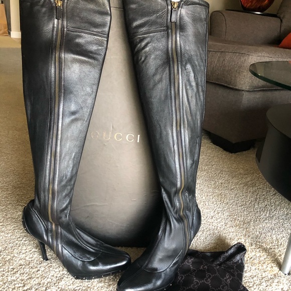 Tom Ford for Gucci, over-the-knee boots, 38.5(8.5) - Picture 8 of 16